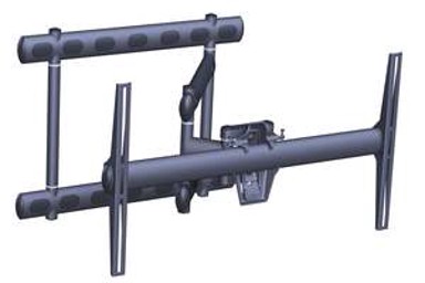 VOGELS Zidni nosač za TV 40-98", pomak 180°, nagib 10°, nosivost do 136 kg, PFW6852